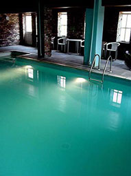 you can sit around the pool and watch the kids use up all that energy