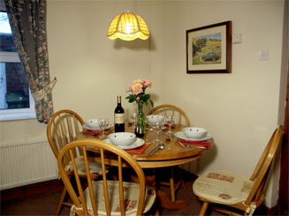 All set for dinner in Jacks Cottage - Welcome to Yorkshire